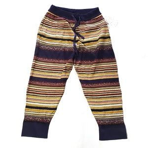 Free People| Drawstring Knit Print Joggers